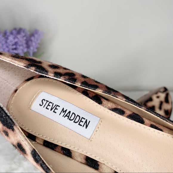 New Steve Madden Savy Pointed Toe Block Heel Pumps - Picture 5 of 8